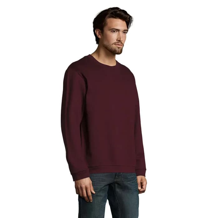 SPIDER HERREN SWEATER 260g - SPIDER - Oxblood