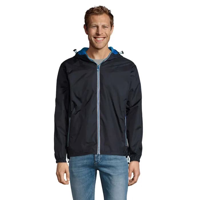 SKATE LINED WINDBREAKER - SKATE - Navy/Royal