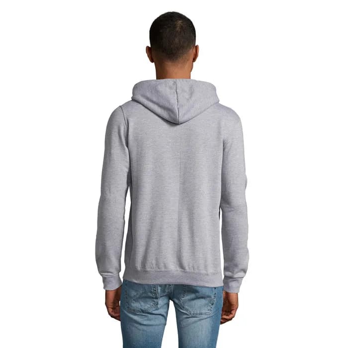 STONE UNI HOODIE 260g - STONE - Grau-Melange 2
