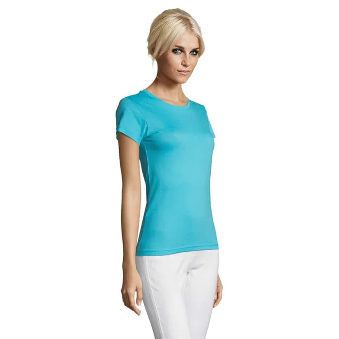 REGENT DAMENT-SHIRT 150g - REGENT WOMEN - Atoll-Blau