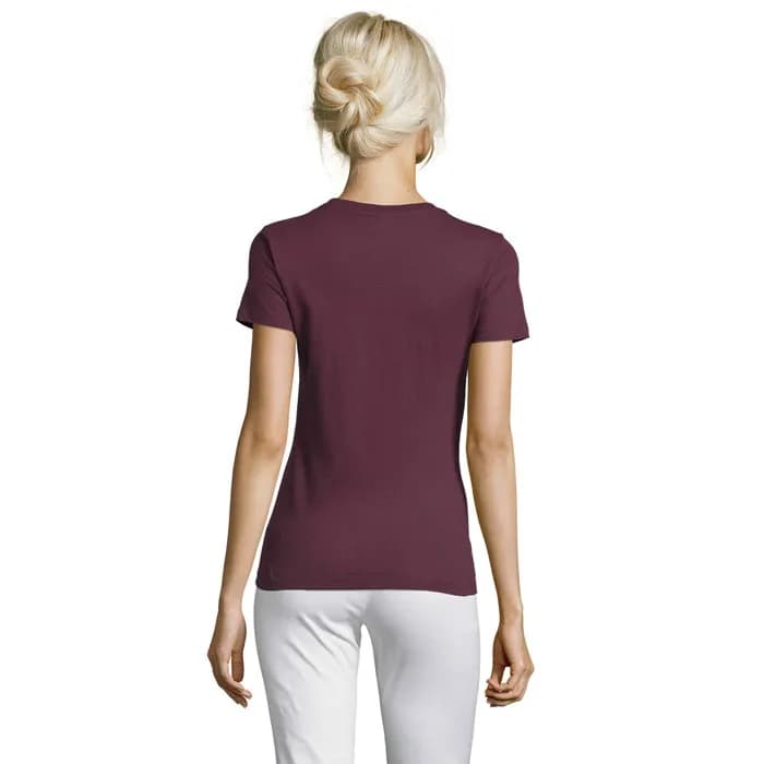REGENT DAMENT-SHIRT 150g - REGENT WOMEN - Burgundy