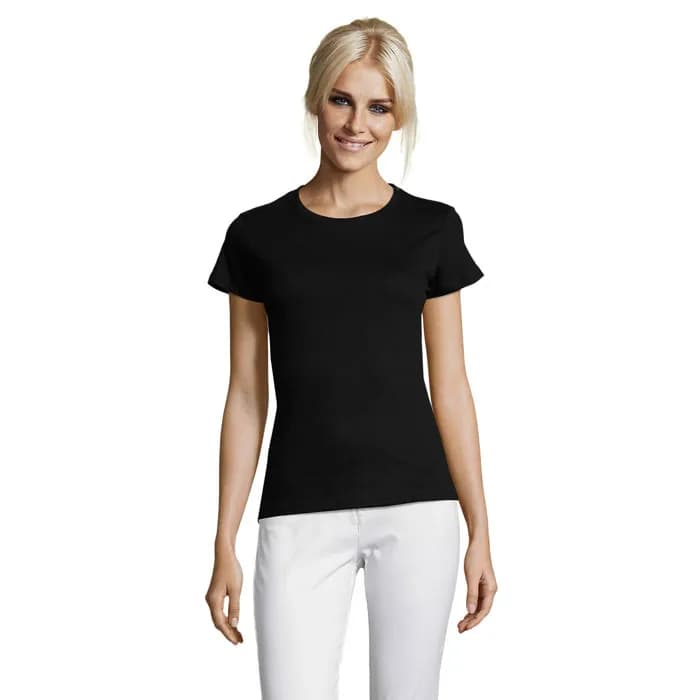 REGENT DAMENT-SHIRT 150g - REGENT WOMEN - Deep Black