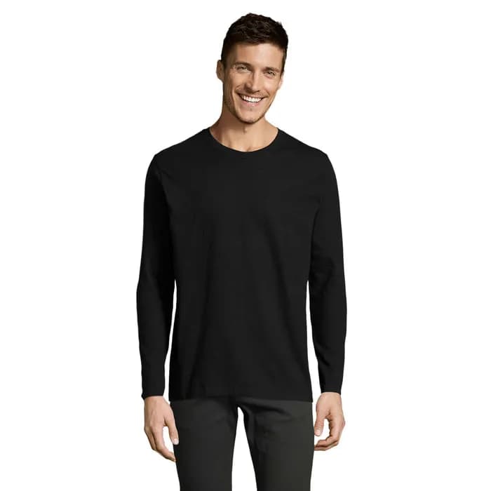 IMPERIAL LSL MEN T-Shirt190 - IMPERIAL LSL MEN - Deep Black