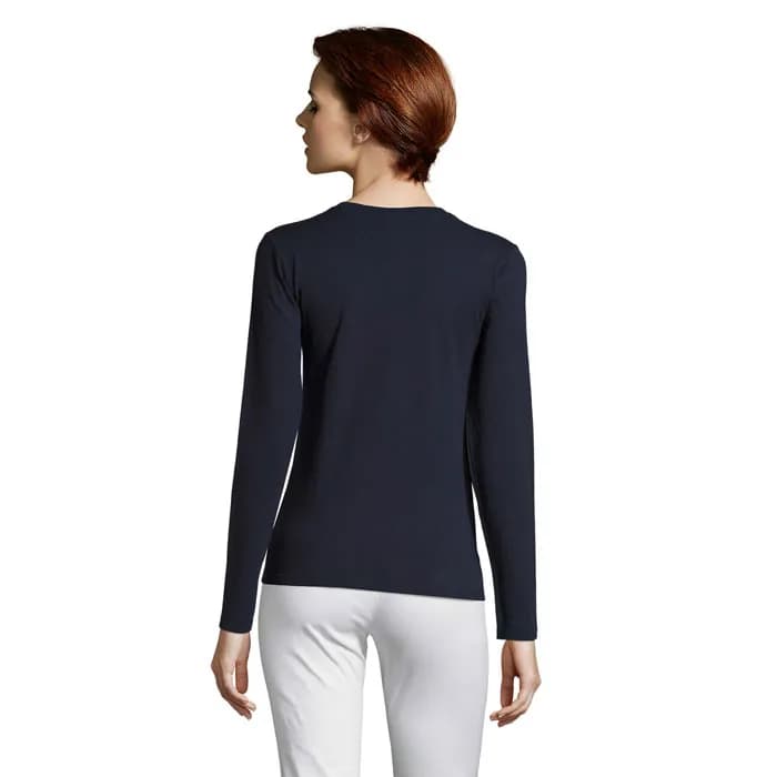 IMPERIAL LSL DAMEN T-SHIRT - IMPERIAL LSL WOMEN - French Navy