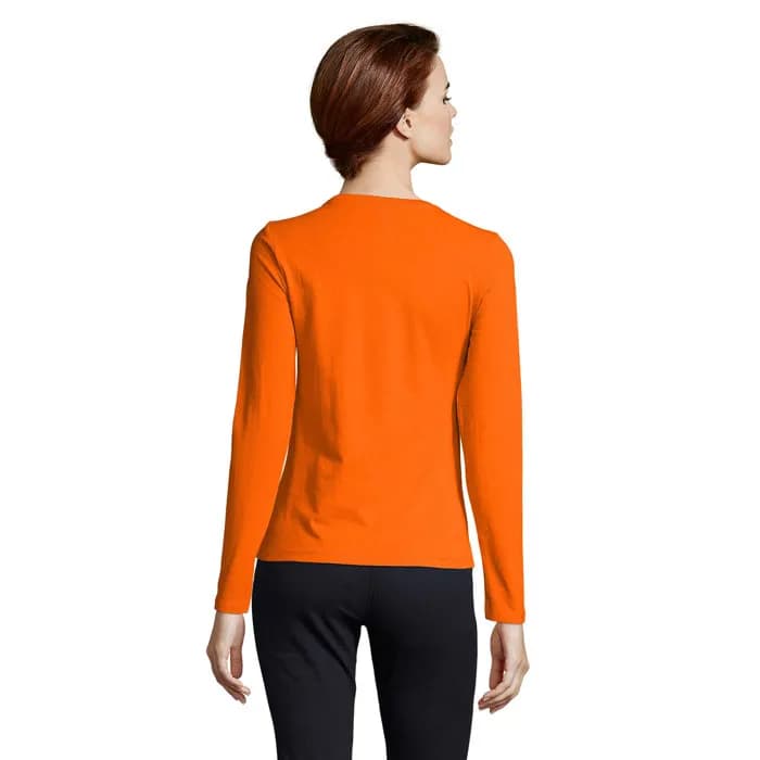 IMPERIAL LSL DAMEN T-SHIRT - IMPERIAL LSL WOMEN - Orange