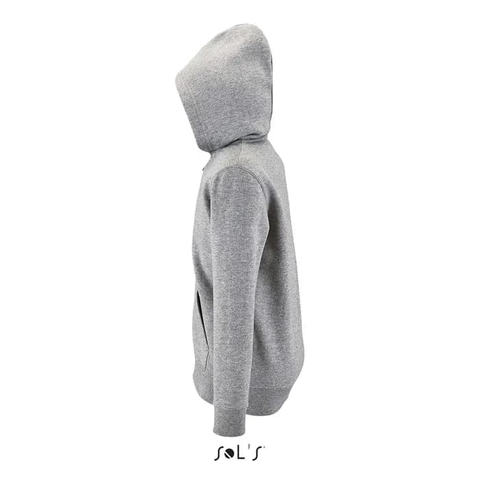 STONE KINDER HOODIE  260g - STONE KIDS - Grau-Melange 2