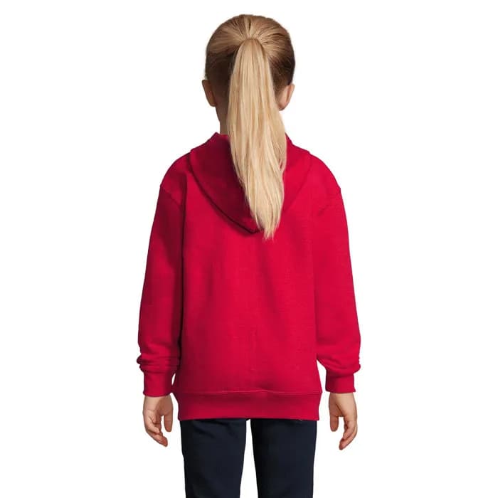 STONE KINDER HOODIE  260g - STONE KIDS - Red