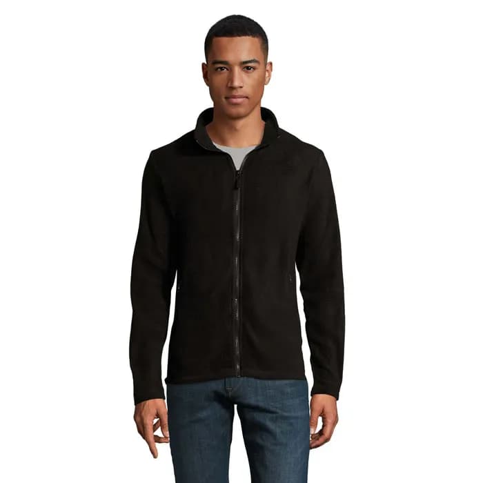 NORMAN HERREN FL JACKE 220g - NORMAN MEN - Schwarz