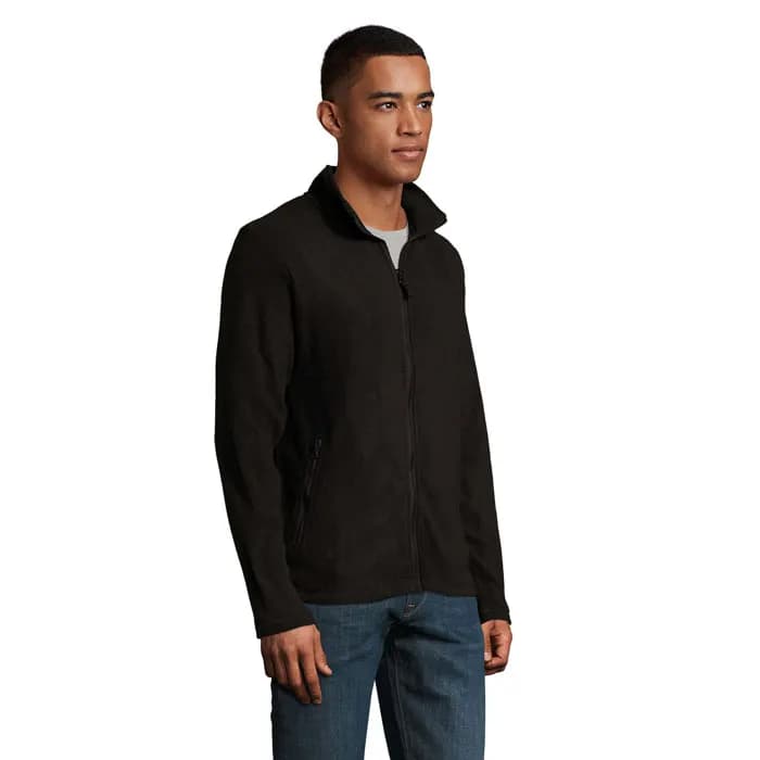 NORMAN HERREN FL JACKE 220g - NORMAN MEN - Schwarz