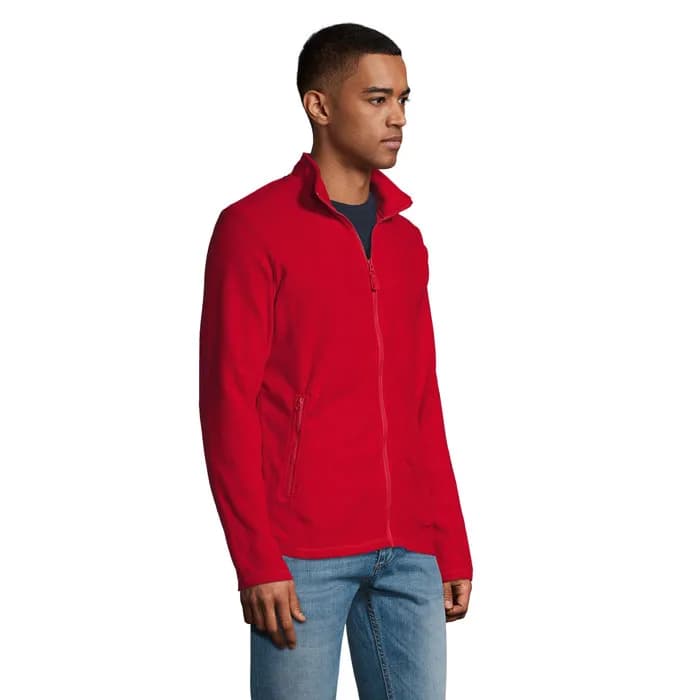 NORMAN HERREN FL JACKE 220g - NORMAN MEN - Red