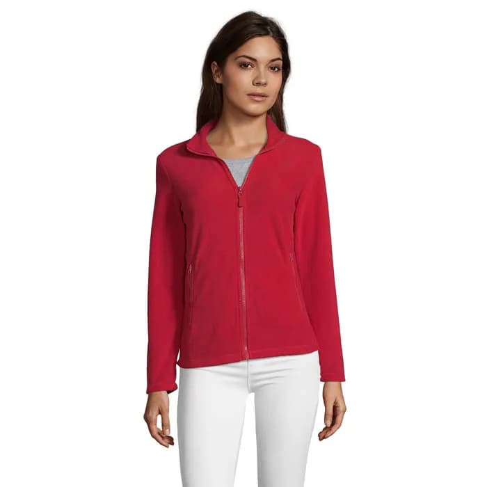 NORMAN DAMEN FLEECE 220 - NORMAN WOMEN - Red