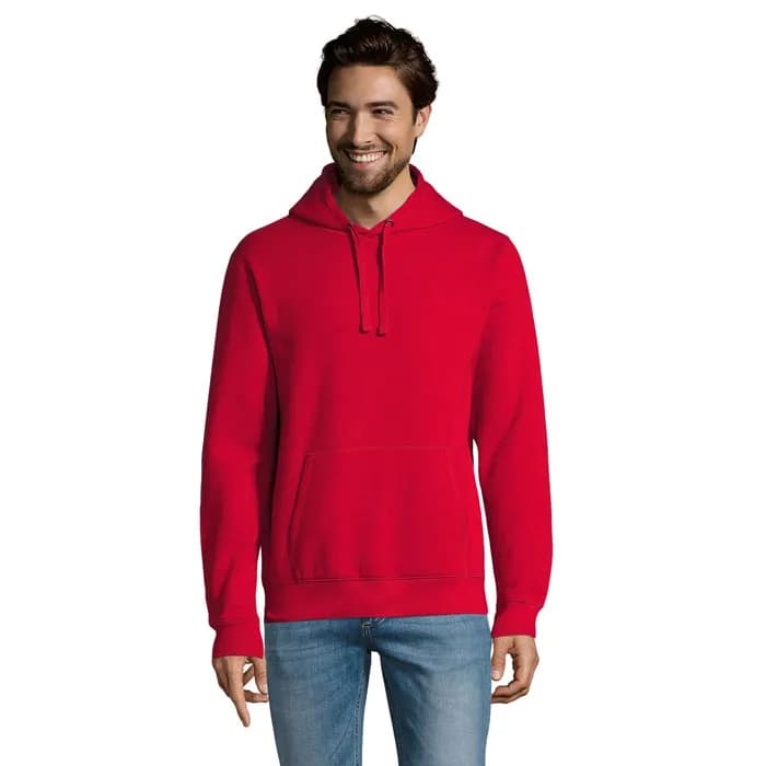 SPENCER HOODED SWEAT 280 - SPENCER - Red