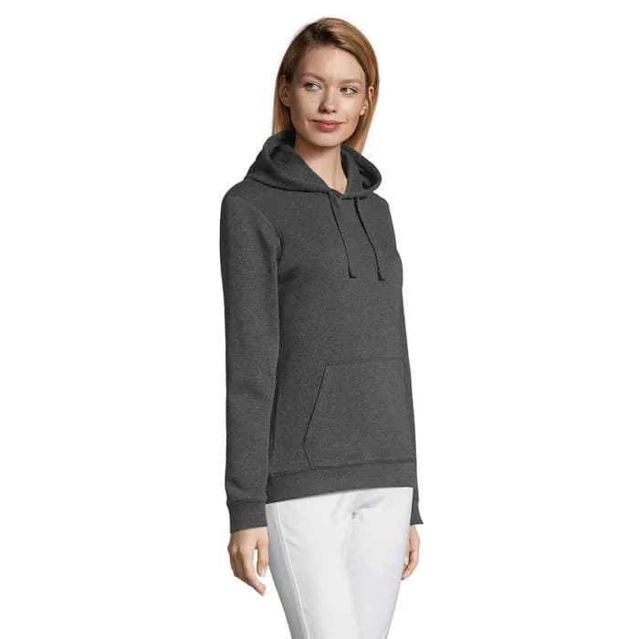 SPENCER Damen Sweater 280g - SPENCER WOMEN - Charcoal Melange