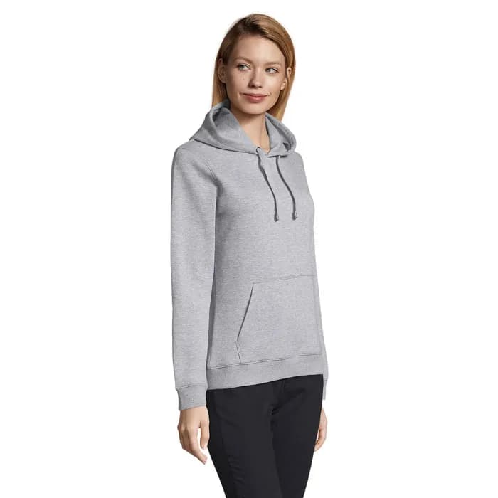 SPENCER Damen Sweater 280g - SPENCER WOMEN - Grau-Melange 2