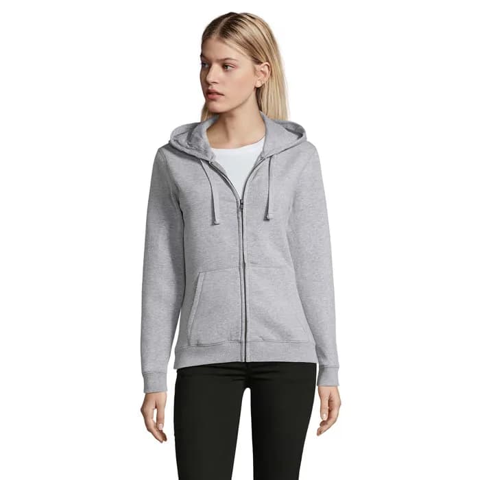 SPIKE HOOD DAMEN 280gr - SPIKE WOMEN - Grau-Melange 2