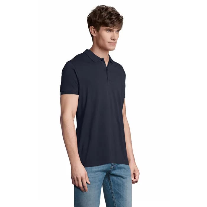 PLANET MEN Polo 170g - PLANET MEN - French Navy