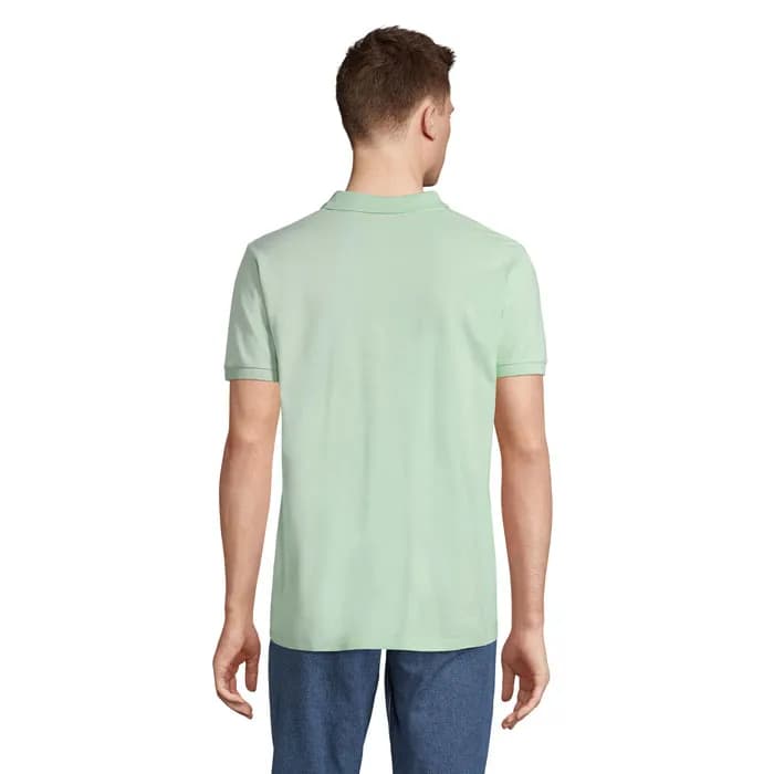 PLANET MEN Polo 170g - PLANET MEN - Frozen Green