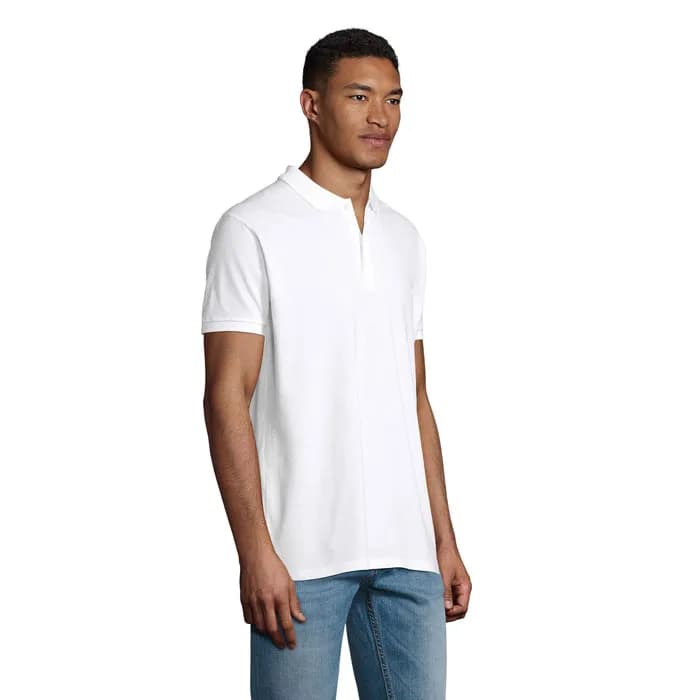 PLANET MEN Polo 170g - PLANET MEN - White