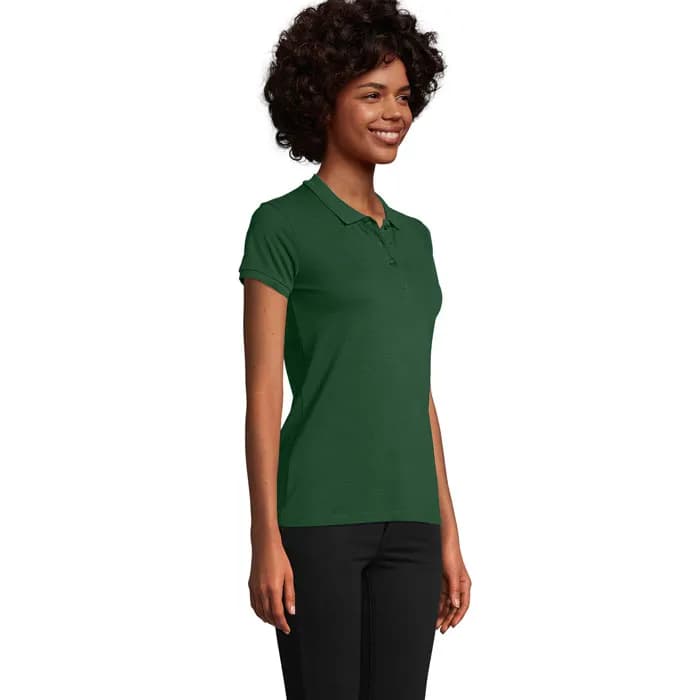 PLANET WOMEN Polo 170g - PLANET WOMEN - Bottle Green