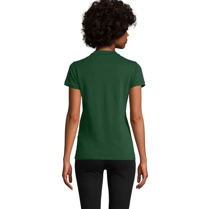 PLANET WOMEN Polo 170g - PLANET WOMEN - Bottle Green