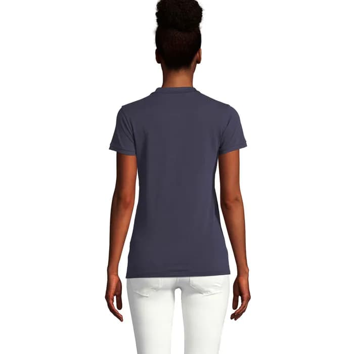 PLANET WOMEN Polo 170g - PLANET WOMEN - French Navy