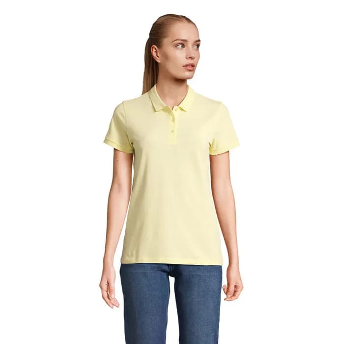 PLANET WOMEN Polo 170g - PLANET WOMEN - Hellgelb