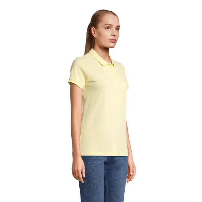 PLANET WOMEN Polo 170g - PLANET WOMEN - Hellgelb