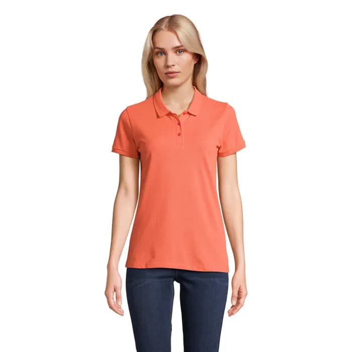 PLANET WOMEN Polo 170g - PLANET WOMEN - Pop Orange