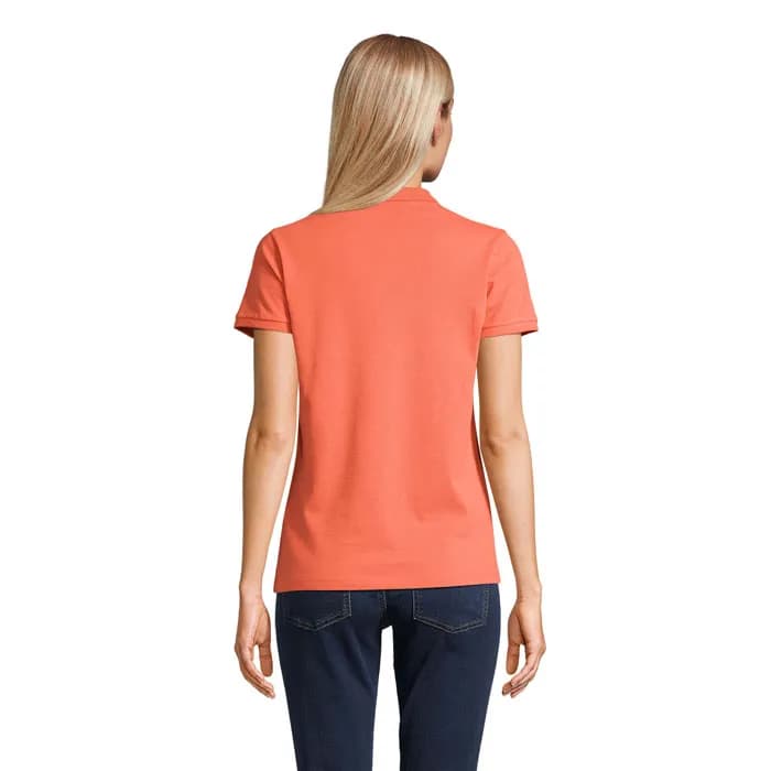 PLANET WOMEN Polo 170g - PLANET WOMEN - Pop Orange