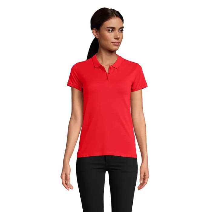 PLANET WOMEN Polo 170g - PLANET WOMEN - Red