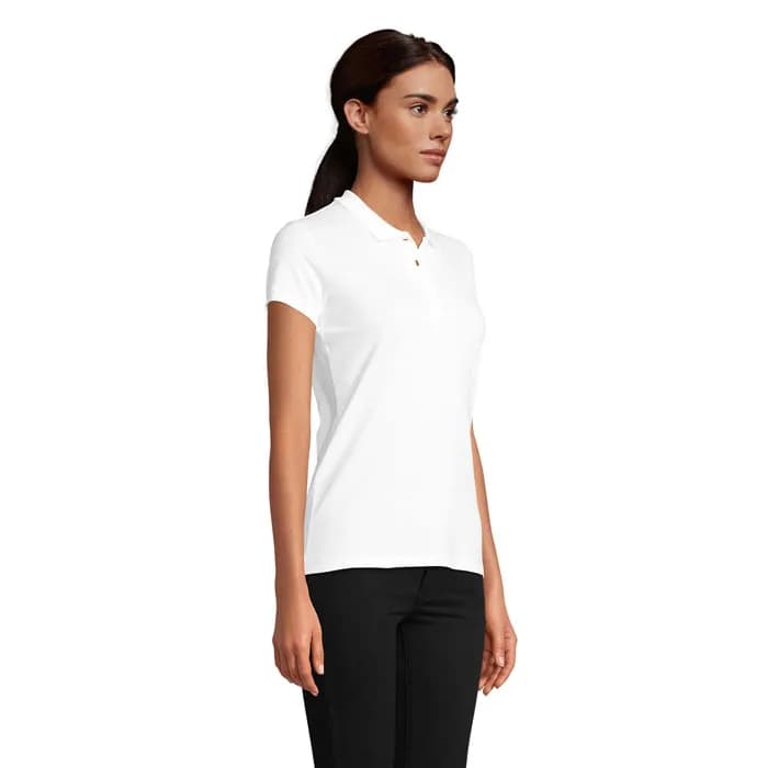 PLANET WOMEN Polo 170g - PLANET WOMEN - White