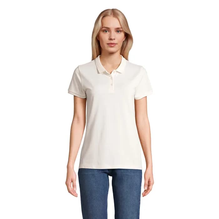 PLANET WOMEN Polo 170g - PLANET WOMEN - Off-White