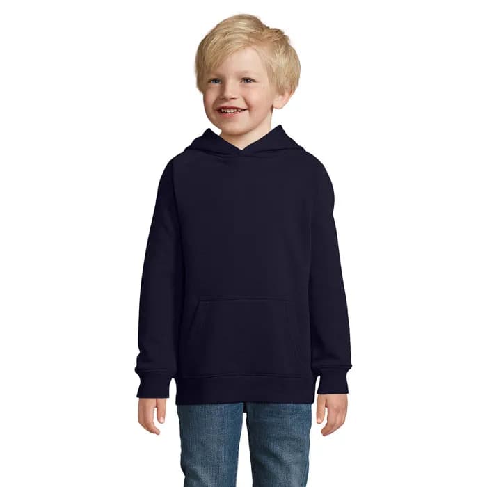 STELLAR KINDER KAPUZENPULLI - STELLAR KIDS - French Navy