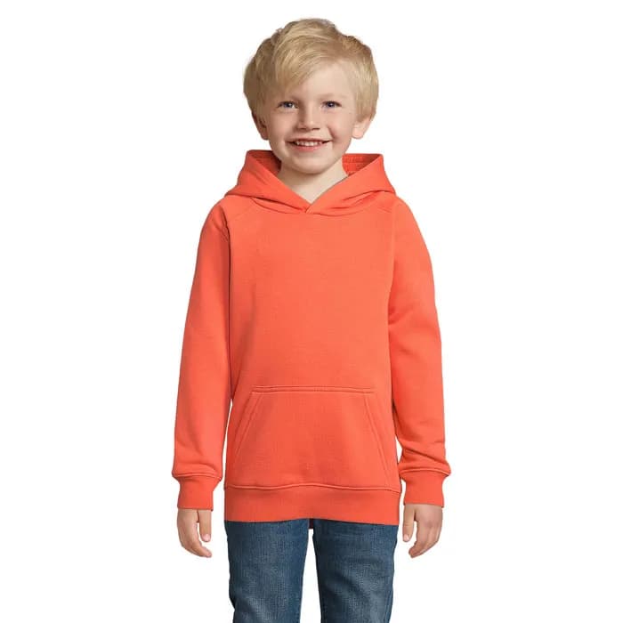 STELLAR KINDER KAPUZENPULLI - STELLAR KIDS - Burnt Orange