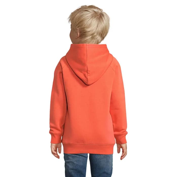 STELLAR KINDER KAPUZENPULLI - STELLAR KIDS - Burnt Orange