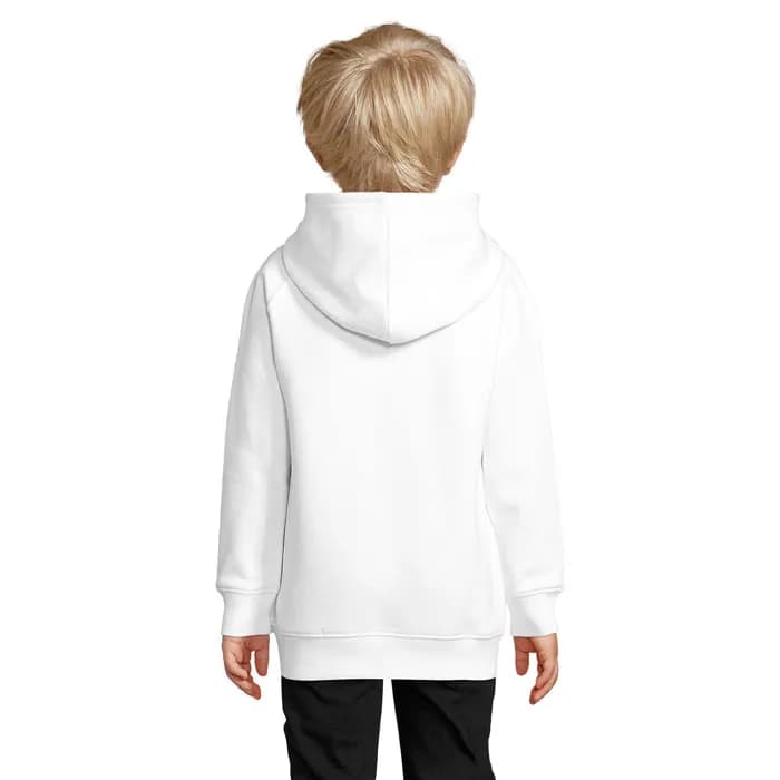STELLAR KINDER KAPUZENPULLI - STELLAR KIDS - White