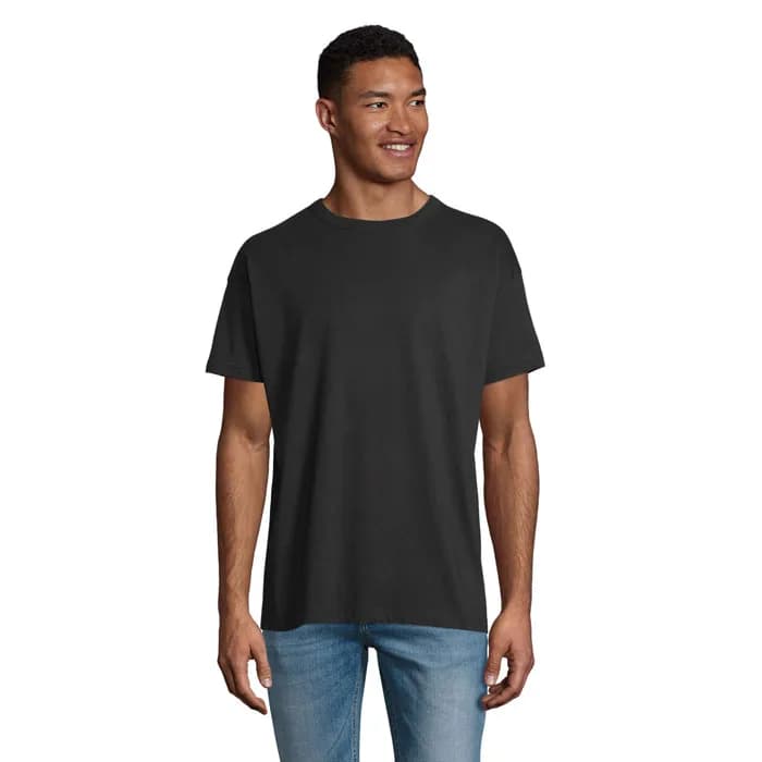 BOXY MEN T-SHIRT OVERSIZE - BOXY MEN - Deep Black