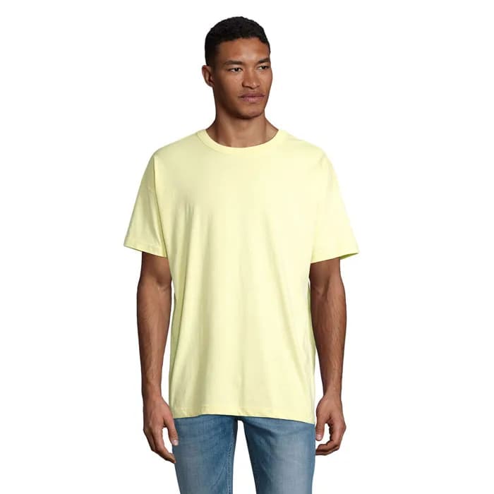 BOXY MEN T-SHIRT OVERSIZE - BOXY MEN - Hellgelb