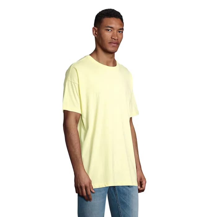 BOXY MEN T-SHIRT OVERSIZE - BOXY MEN - Hellgelb