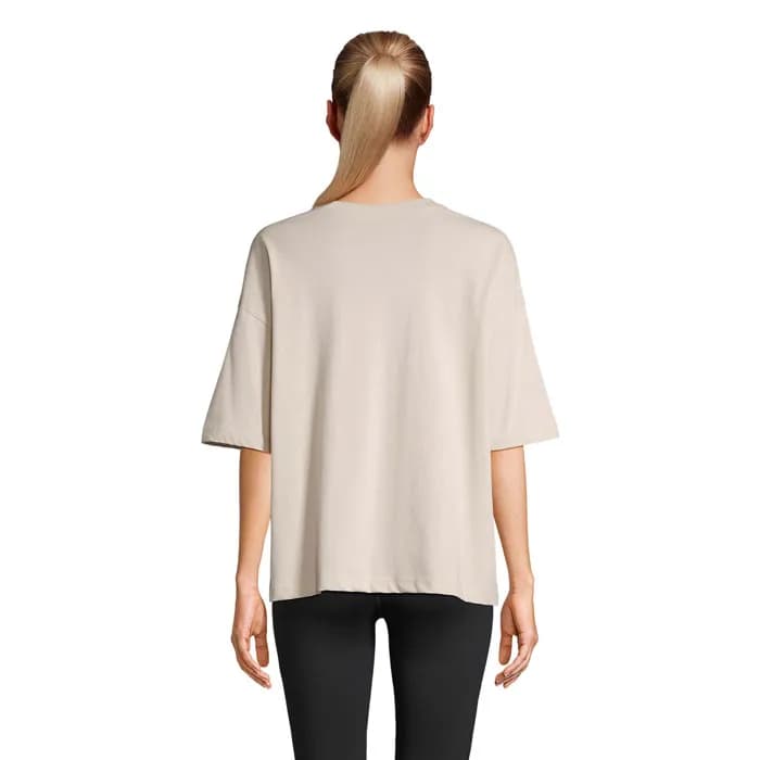 BOXY WOMEN T-SHIRT OVERSIZE - BOXY WOMEN - Linen Twin