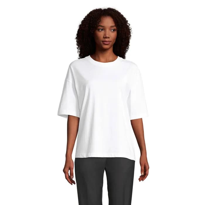 BOXY WOMEN T-SHIRT OVERSIZE - BOXY WOMEN - White