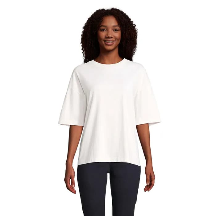 BOXY WOMEN T-SHIRT OVERSIZE - BOXY WOMEN - Off-White