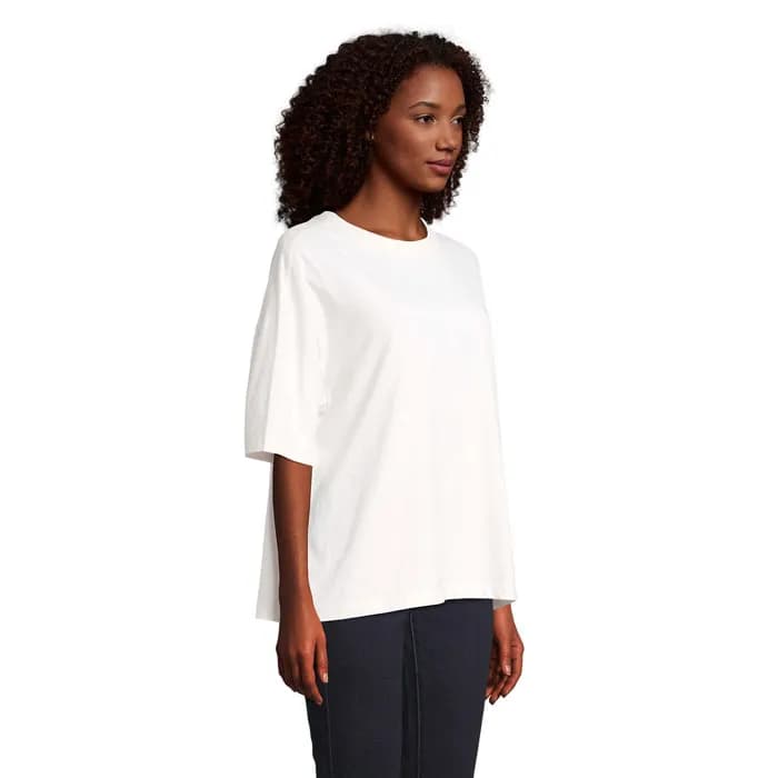 BOXY WOMEN T-SHIRT OVERSIZE - BOXY WOMEN - Off-White