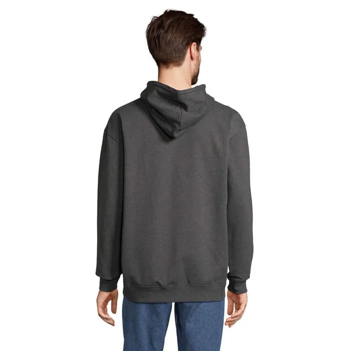 CARTER Full Zip Hoodie - CARTER - Charcoal Melange