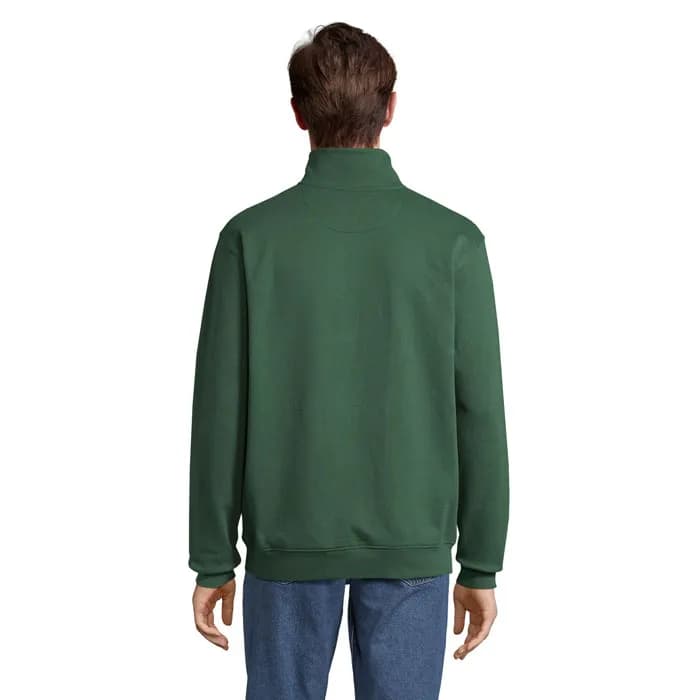 CONRAD Sweater Zip Kragen - CONRAD - Bottle Green