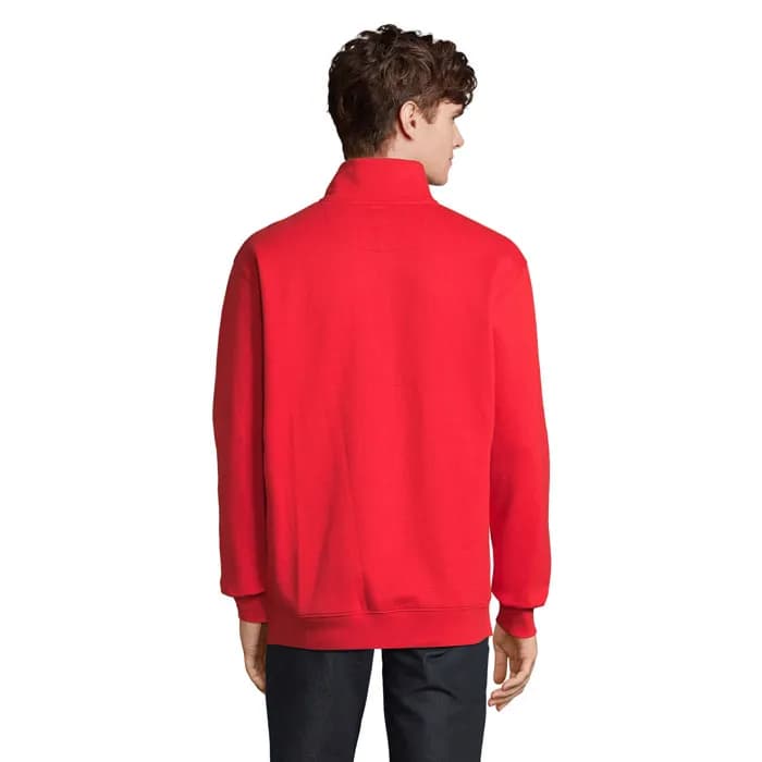 CONRAD Sweater Zip Kragen - CONRAD - Bright Red