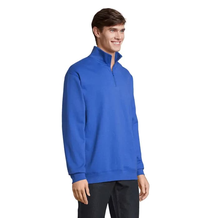 CONRAD Sweater Zip Kragen - CONRAD - Royal Blue