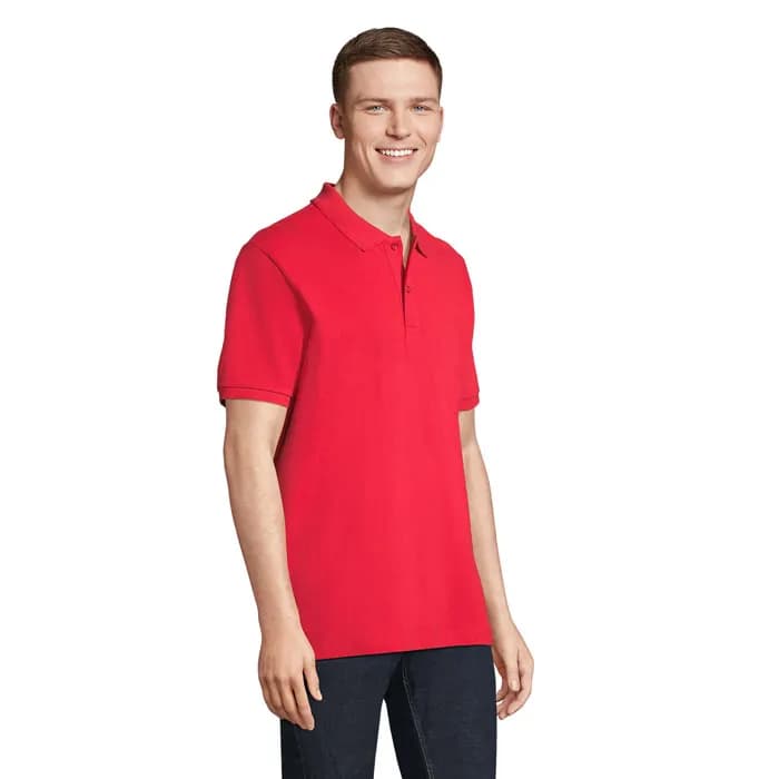PEGASE Polo Bio 210g - PEGASE - Bright Red