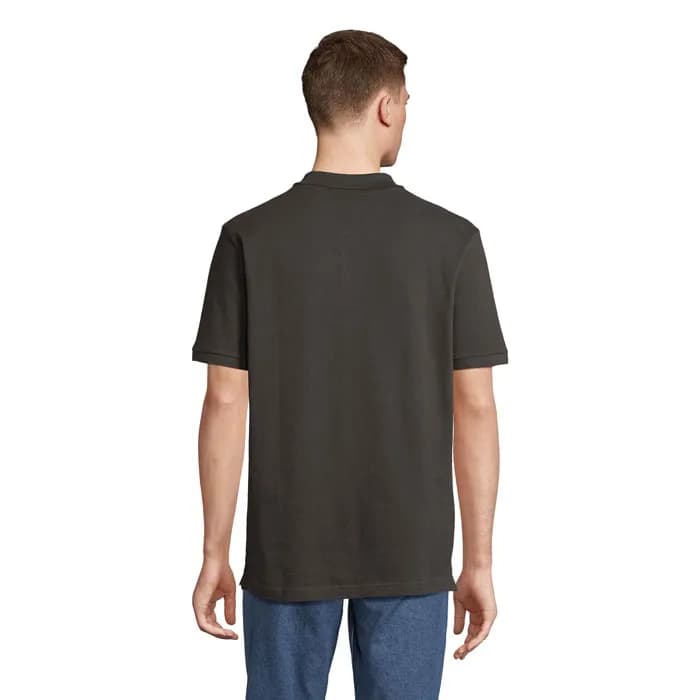 PEGASE Polo Bio 210g - PEGASE - Carbon-Grau