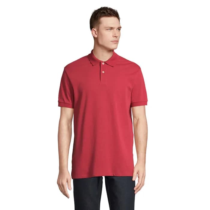 PACIFIC HERREN POLO - PACIFIC - Folk Red Twin